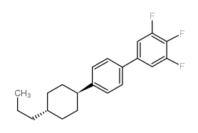 4'-(trans-4-Propylcyclohexyl)-3,4,5-trifluorobiphenyl Structure