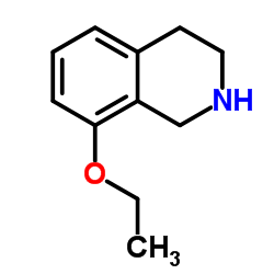 8-Ethoxy-1,2,3,4-tetrahydroisoquinoline结构式