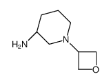 (3R)-1-(氧杂环丁-3-基)哌啶-3-胺结构式