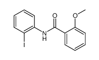 N-(2-iodophenyl)-2-methoxybenzamide Structure