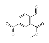 2-甲酰基-5-硝基苯甲酸甲酯结构式