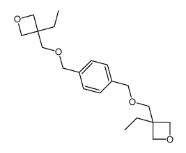 3-ethyl-3-[[4-[(3-ethyloxetan-3-yl)methoxymethyl]phenyl]methoxymethyl]oxetane结构式