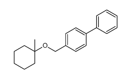 4-(((1-methylcyclohexyl)oxy)methyl)-1,1'-biphenyl Structure