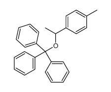 ((1-(p-tolyl)ethoxy)methanetriyl)tribenzene Structure