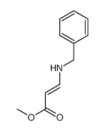 methyl 3-(benzylamino)prop-2-enoate结构式