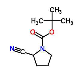 (R)-1-Boc-2-cyanopyrrolidine structure