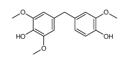 4-[(4-hydroxy-3-methoxyphenyl)methyl]-2,6-dimethoxyphenol结构式