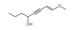 8-methoxy-oct-7-en-5-yn-4-ol Structure