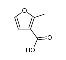2-碘呋喃-3-羧酸结构式