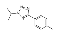5-(4-methylphenyl)-2-propan-2-yltetrazole结构式