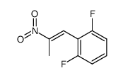 1,3-difluoro-2-(2-nitroprop-1-en-1-yl)benzene结构式