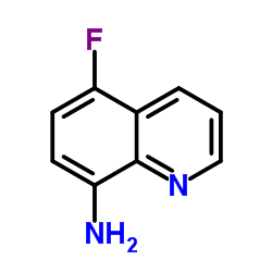 5-Fluoro-8-quinolinamine Structure