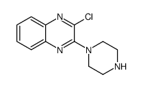 2-CHLORO-3-PIPERAZIN-1-YL-QUINOXALINE Structure