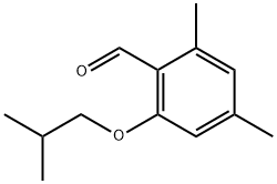 2-Isobutoxy-4,6-dimethyl-benzaldehyde Structure