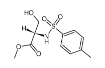 N-tosyl-D-serine methyl ester Structure