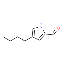 1H-Pyrrole-2-carboxaldehyde, 4-butyl- (9CI) structure