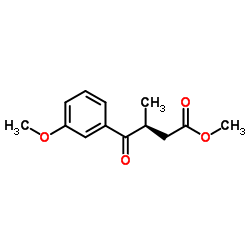 Methyl (3S)-4-(3-methoxyphenyl)-3-methyl-4-oxobutanoate图片