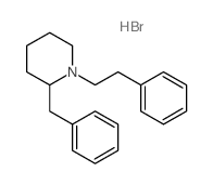 2-benzyl-1-phenethyl-piperidine structure