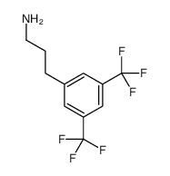 3-(3,5-BIS-TRIFLUOROMETHYL-PHENYL)-PROPYLAMINE Structure