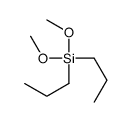 dimethoxy(dipropyl)silane Structure