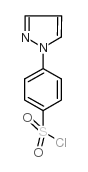 4-(1H吡唑-1-基)苯磺酰氯结构式
