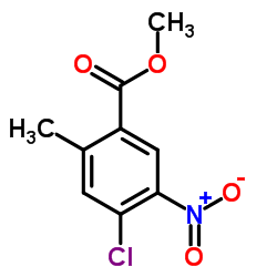 Methyl 4-chloro-2-methyl-5-nitrobenzoate structure