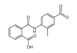 N-(2-METHYL-4-NITRO-PHENYL)-PHTHALAMIC ACID structure