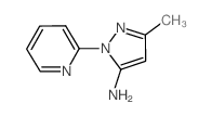 5-METHYL-2-PYRIDIN-2-YL-2H-PYRAZOL-3-YLAMINE structure