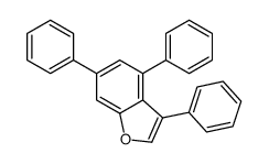 3,4,6-triphenyl-1-benzofuran Structure