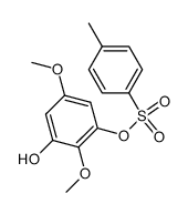2,5-Dimethoxy-3-p-tosyloxy-phenol结构式