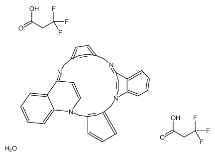 UCL 1684 DITRIFLUOROACETATE HYDRATE Structure