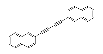 2-(4-naphthalen-2-ylbuta-1,3-diynyl)naphthalene Structure