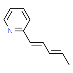 Pyridine, 2-(1,3-pentadienyl)-, (E,E)- (9CI) structure