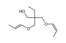 2,2-bis(prop-1-enoxymethyl)butan-1-ol Structure