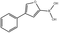 4-Phenylfuran-2-boronic acid结构式