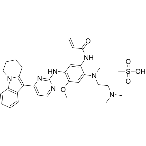 SH-1028 mesylate Structure