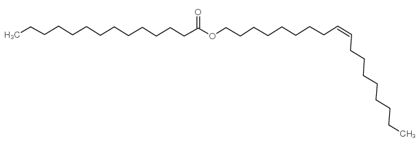 octadec-9-enyl tetradecanoate Structure