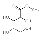 Arabinonic acid, methylester结构式