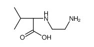 Valine, N-(2-aminoethyl)- (9CI) Structure