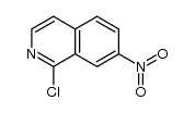 1-chloro-7-nitroisoquinoline structure