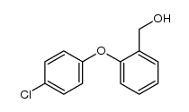 2-[4-Chlorphenyloxy]-benzylalkohol结构式