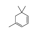1,5,5-trimethylcyclohexa-1,3-diene结构式