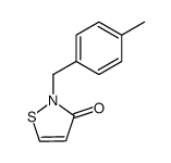 2-(4-methyl-benzyl)-isothiazol-3-one结构式