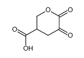 2H-Pyran-3-carboxylicacid,tetrahydro-5,6-dioxo-(9CI) Structure