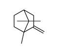 1,7,7-trimethyl-2-methylidene-norbornane Structure