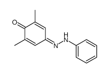 2,6-dimethyl-4-(phenylhydrazinylidene)cyclohexa-2,5-dien-1-one Structure