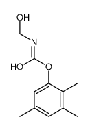 (2,3,5-trimethylphenyl) N-(hydroxymethyl)carbamate Structure