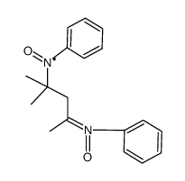 N-[3-(Oxy-phenyl-imino)-1,1-dimethyl-butyl]-N-phenyl-monodehydro-hydroxylamin结构式