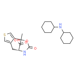 Dicyclohexylamine (R)-2-((tert-butoxycarbonyl)amino)-3-(thiophen-3-yl)propanoate图片