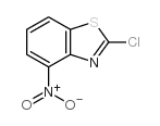2-氯-4-硝基苯并噻唑结构式